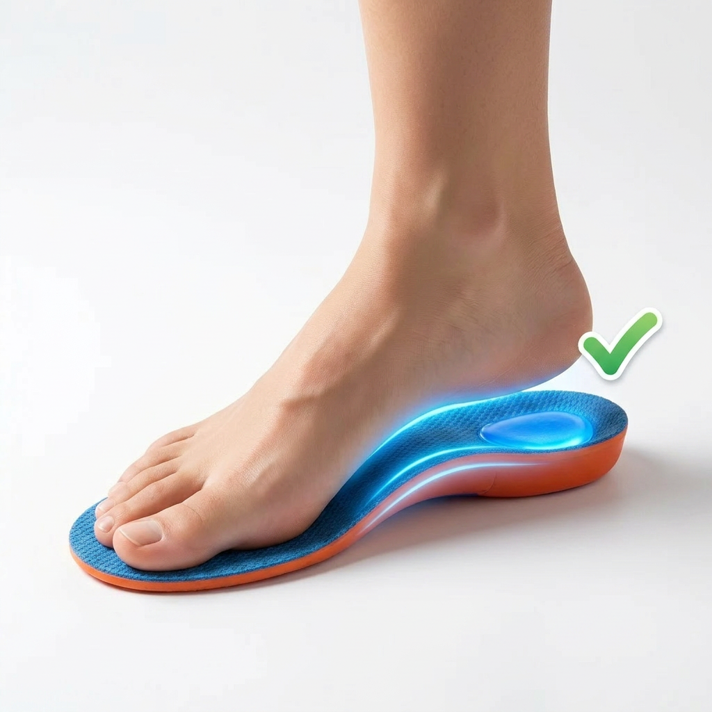 ComfortStep Pro™  Orthotic Arch Support Insoles